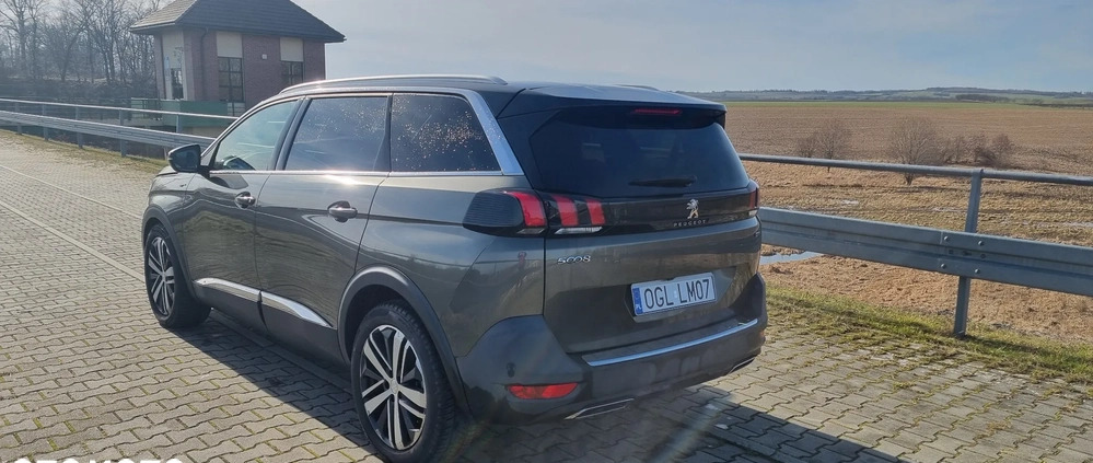 Peugeot 5008 cena 88900 przebieg: 192000, rok produkcji 2017 z Głubczyce małe 781